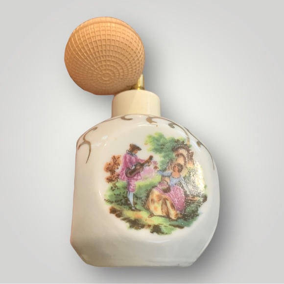 Vintage RARE Irice Hand Painted Perfume Bottle - Picture 6 of 12